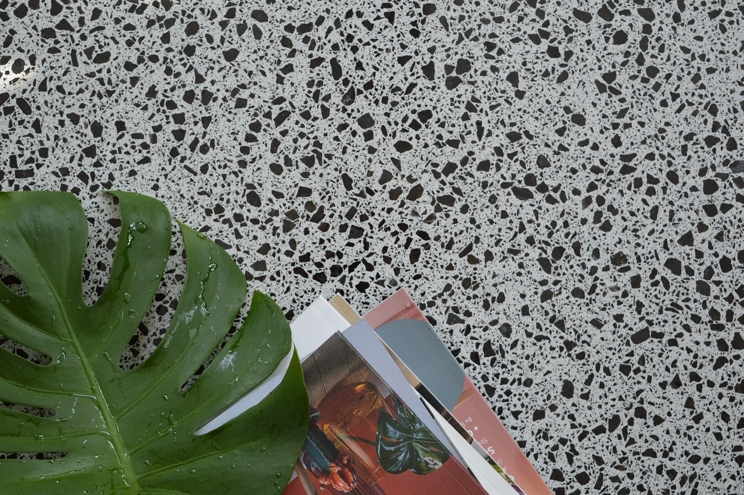 TechniStone Taurus Terazzo White