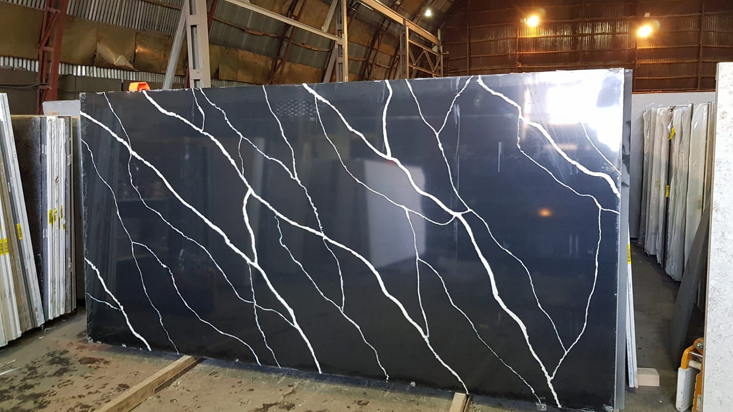 Noblle Quartz Q765 Nero Marquina